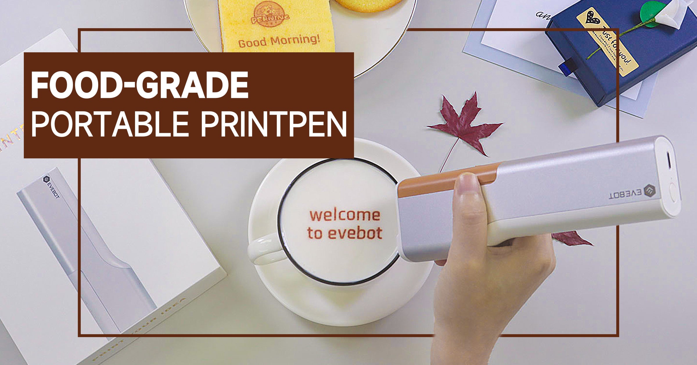 Food-grade Portable PrintPen Creates Infinite Possibilities – Evebot