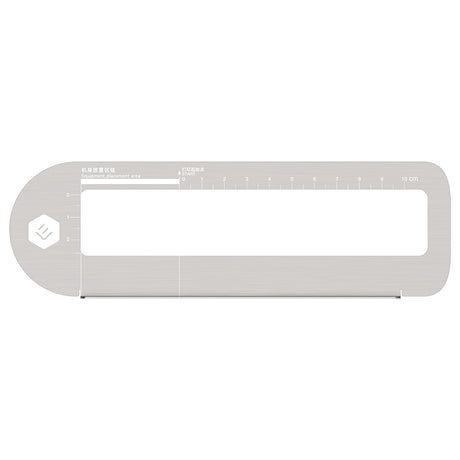 Universal auxiliary ruler for Handheld Printers